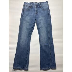 Wrangler Retro Men's Slim Boot Blue Denim Jeans - Size 30x30.5